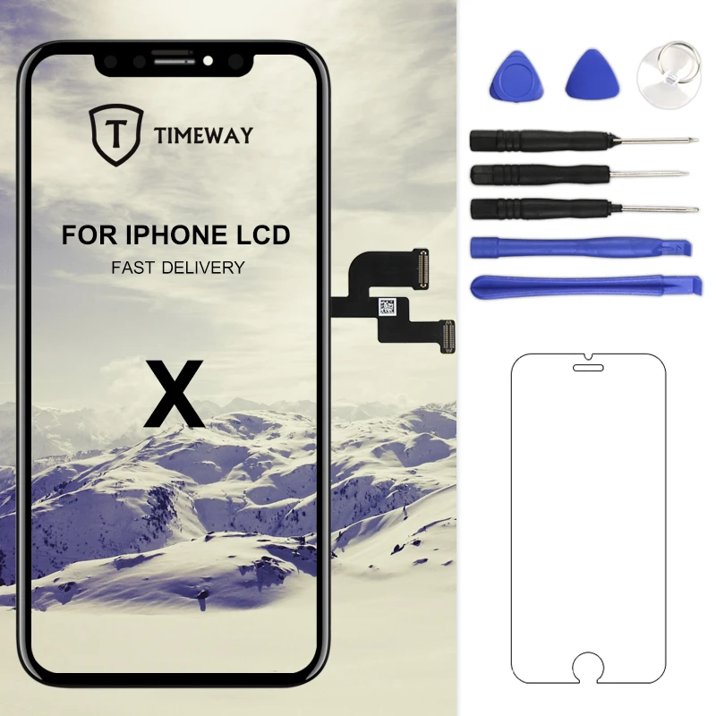 1PC For iPhone X OEM OLED TFT LCD With 3D Touch For iPhone XS/XS Max/XR Display Digitizer Assembly Replacement For iPhone 11 LCD