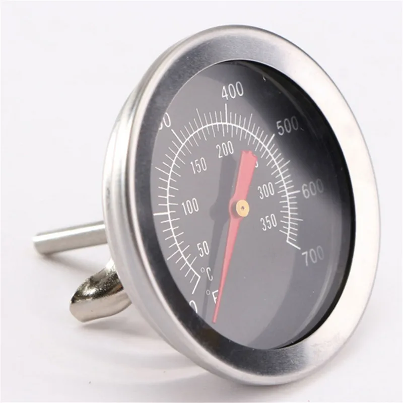 

Hot Stainless Steel BBQ Cooker Thermometer Temperature Gauge Mini Thermometer Grill Temperature Gauge For Home Kitchen Food