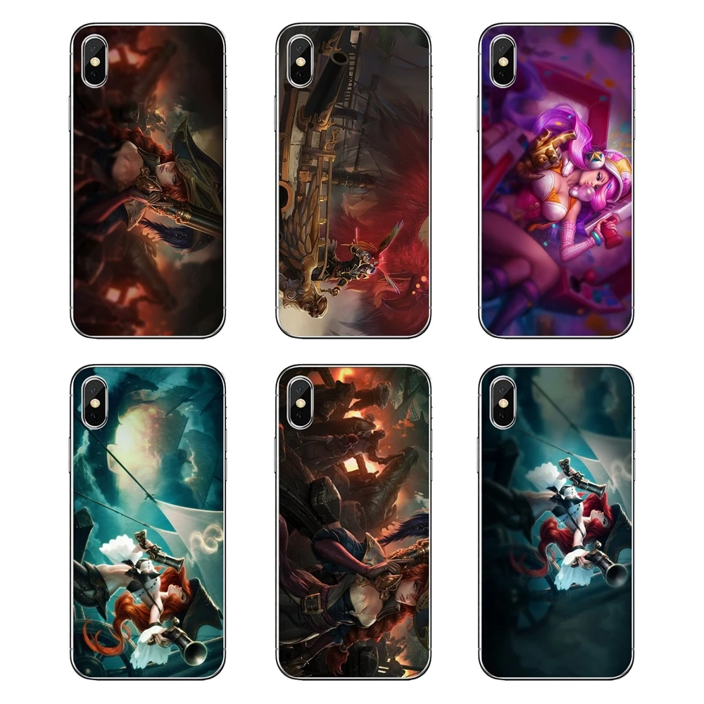 Прозрачные мягкие чехлы Miss Fortune Swain League of Legends для Huawei P20 Lite Nova 2i 3i 3 GR3 Y6 Pro Y7 Y8 Y9 Prime 2019