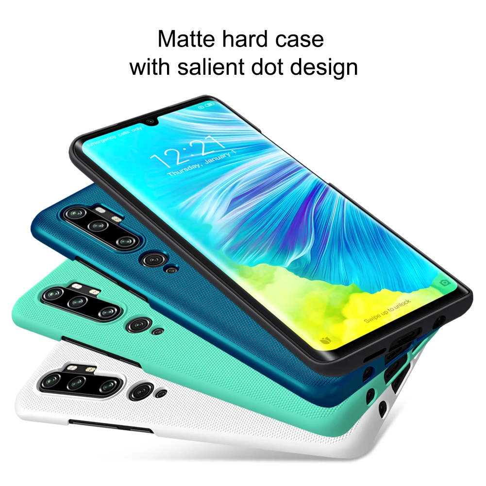 Матовый чехол Nillkin для Xiaomi Mi CC9 PRO жесткая задняя крышка из поликарбоната Note 10/ 10 Pro