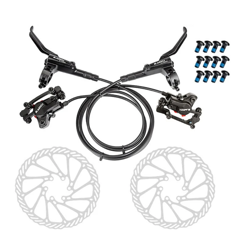 

H8WC universal Hydraulic Disc Brakes Mountain Bike Sets MTB Front & Rear Set Suitable for Most MTB,Great Performance