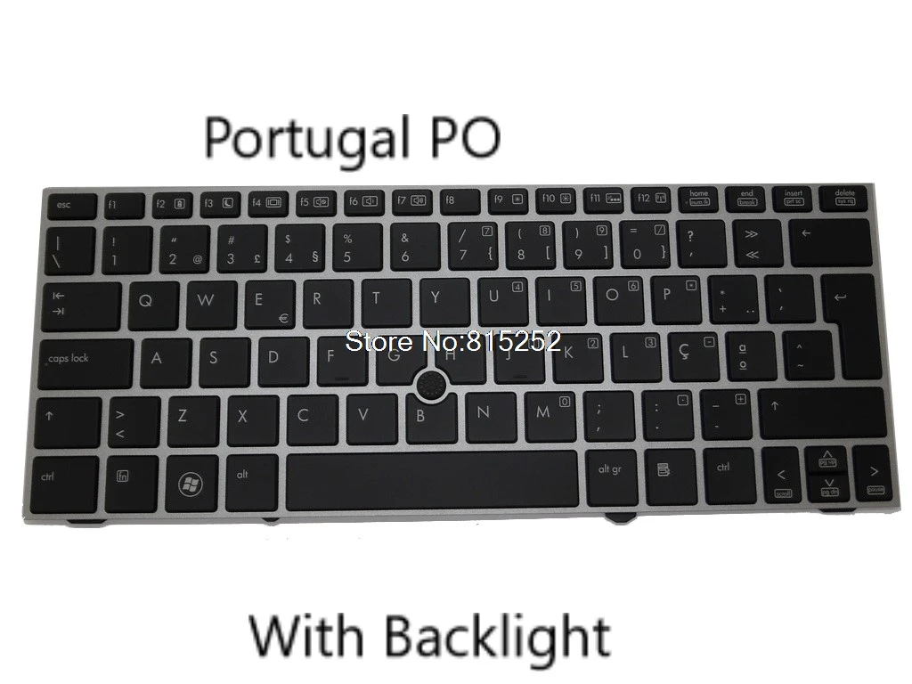 

Laptop Backlight Keyboard For HP EliteBook 2170p 693363-A41 693363-131 693363-271 693363-211 Belgium BE/Portugal/Romania/Hungary