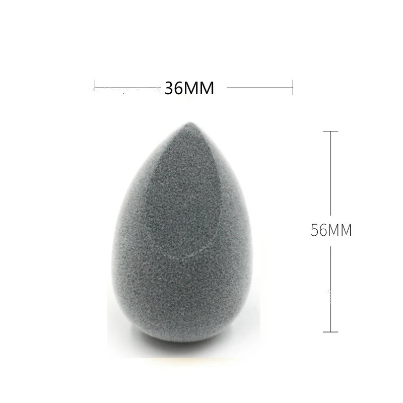 

Beautypapa Grey Microfiber Velvet Surface Makeup Blender Cosmetic Puff for Foundation Powder Concealer Cream