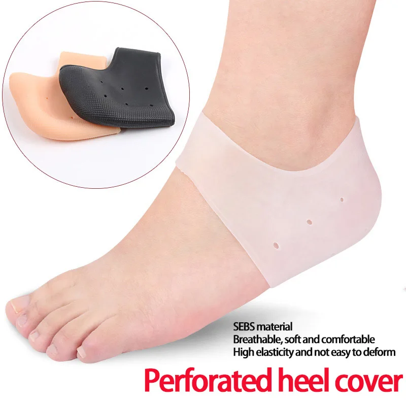 Silicone foot care socks moisturizing gel heel thin socks can relieve heel spur pad plantar fasciitis heel pain and reduce heel