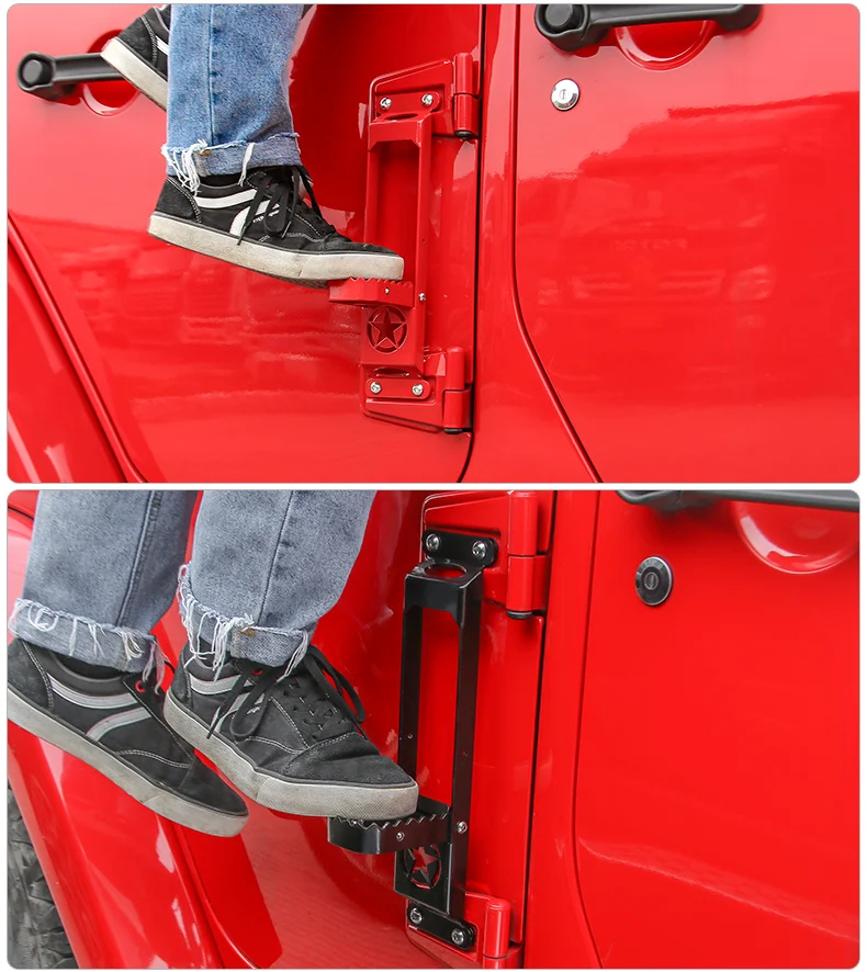 Стальная подставка для ног Jeep Wrangler JK 2007 2017|foot rest pedal|foot boardpedal for car |