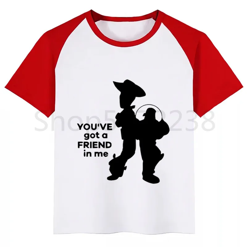 Toy Story You 've Got A Friend In Me Детская футболка для маленьких мальчиков с