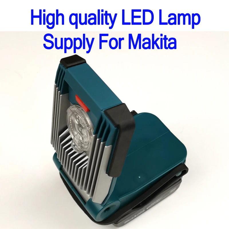 Новейшая светодиодная вспышка 18 в уличный Точечный светильник Makita BL1430 BL1830