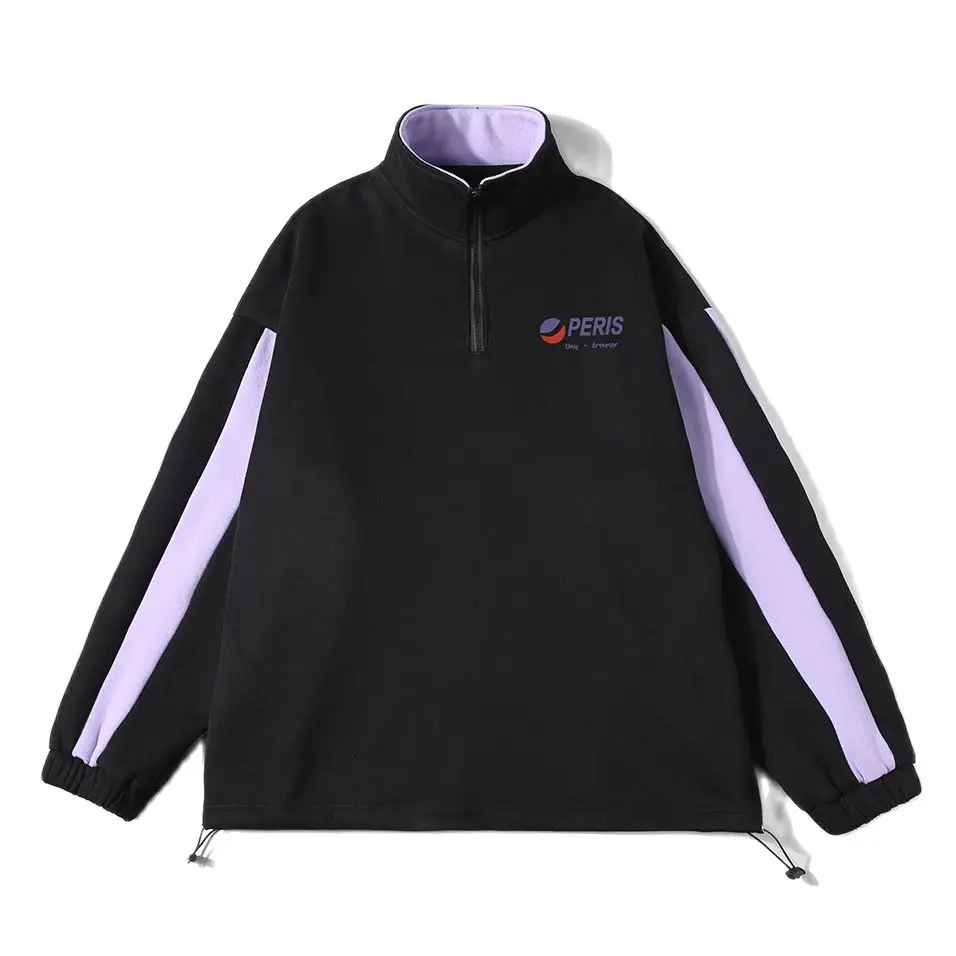 

Новинка Весна 2022, хлопковая толстовка, Повседневная модная простая трендовая спортивная куртка с воротником-стойкой и удобная отделка на м...