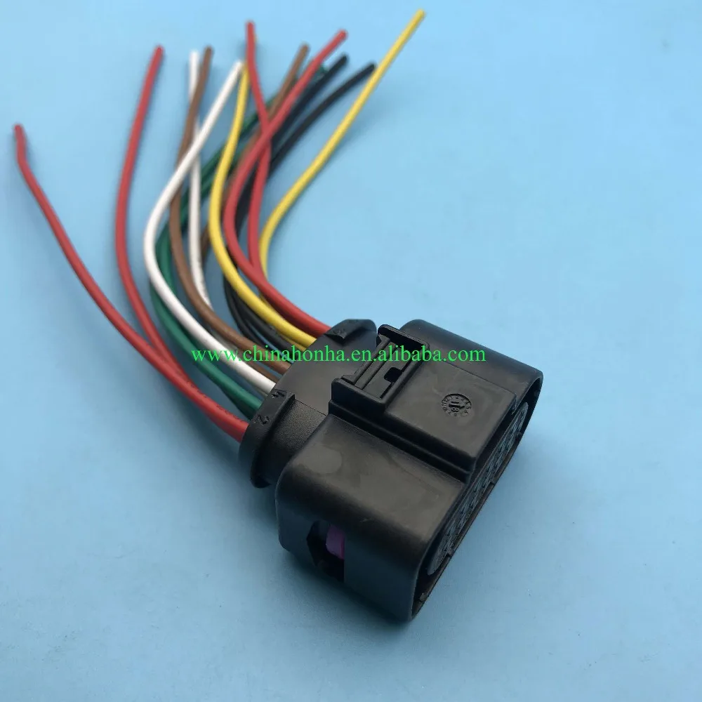 14 контактный штекер коробки передач вспомогательный ремня 4H0 973 717 4H0973717|Кабели