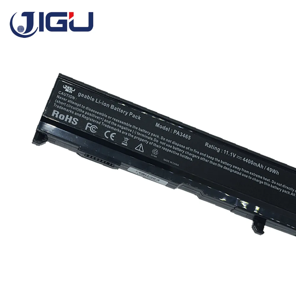 JIGU ноутбука Батарея для ToshibaPA3451U 1BAS спутниковый Pro M45 M70 M115 A100 A105 A110 A135 M105 PA3465U 1BRS