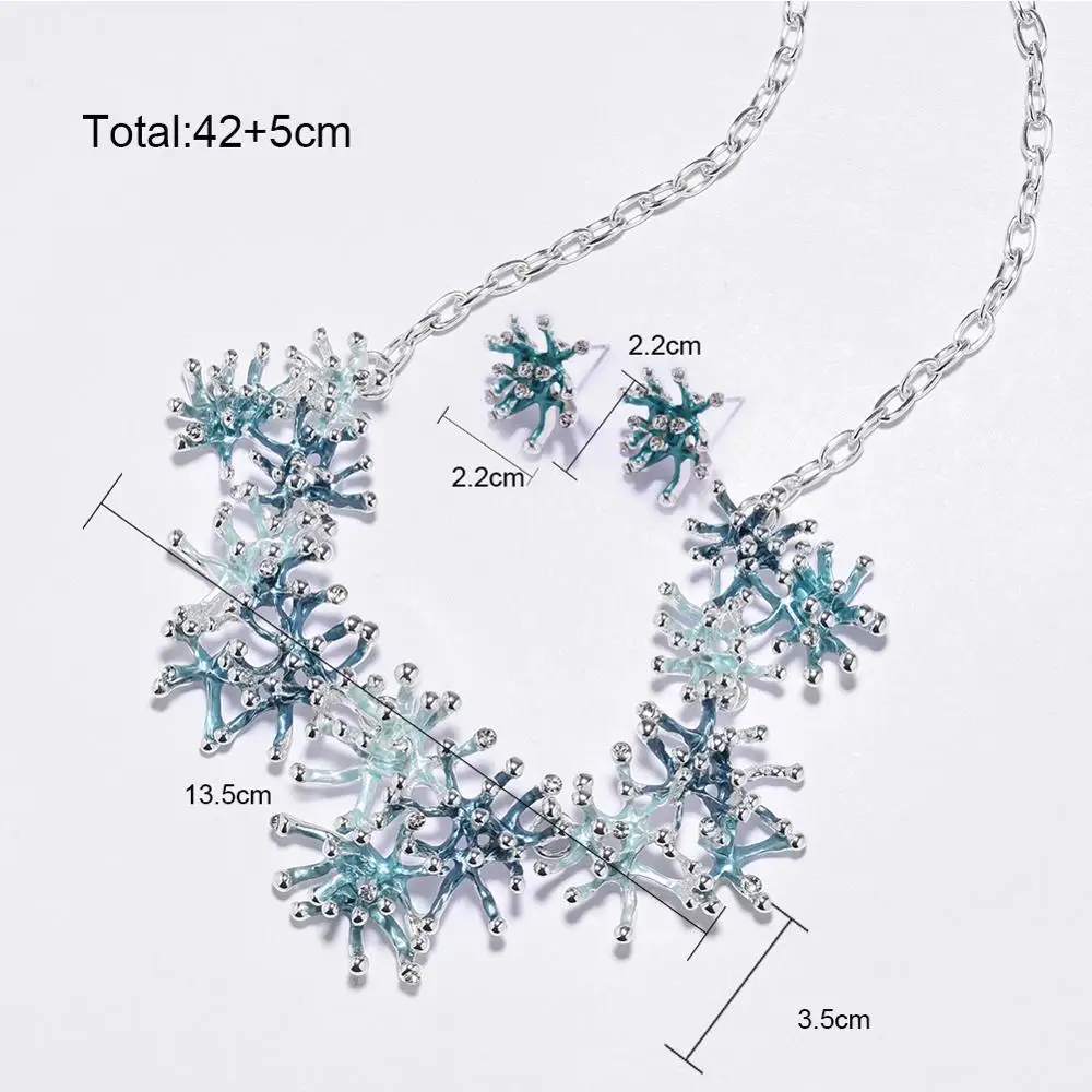 Модное эмалированное ожерелье чокер кораллового цвета дизайнерские винтажные