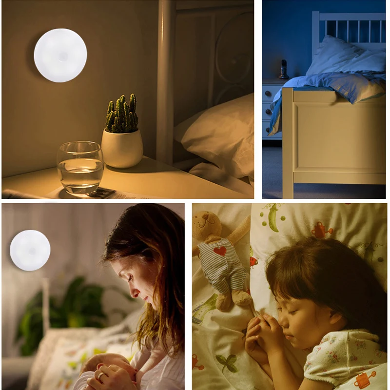 Настенный светильник 6 светодиодов инфракрасный с датчиком движения | Лампы и