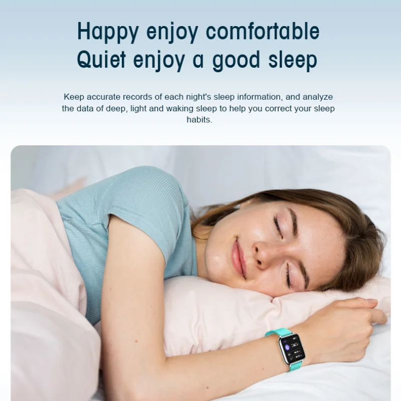 

2021 P22 1.3 Inch Smartwatch Men Full Touch Multi-Sport Mode Smart Watch Women Heart Rate Monitor For IOS Android