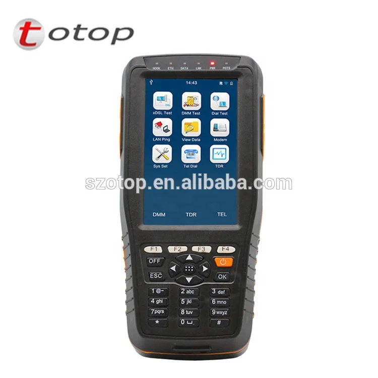 

TM-600 ADSL/ADSL2+ Tester with DMM Test + Tone Tracker (Cable Tracker) Function