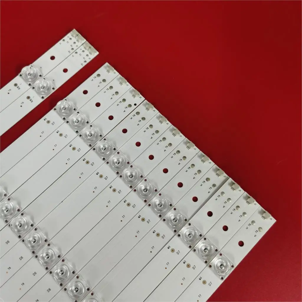 New Kit 14 PCS LED Backlight strip for MHDV5533-U4 LT-55C550 LED55D08B-ZC14CG-02 LED55D07A-ZC14CG-02 30355007206 LED55D8 LED55D7