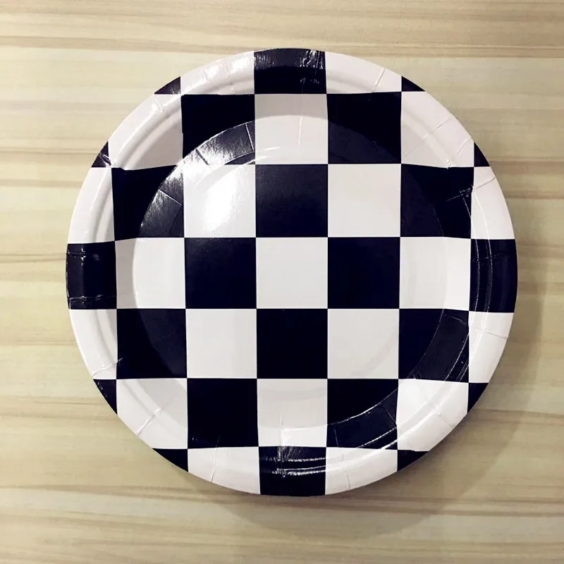 42 шт./компл. вечерние товары на день рождения для гоночной машины бумажные