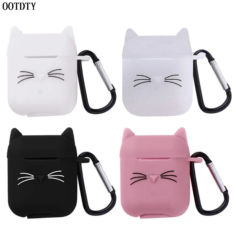 Защитный чехол для бороды и кошек мягкий силиконовый с карабином наушников