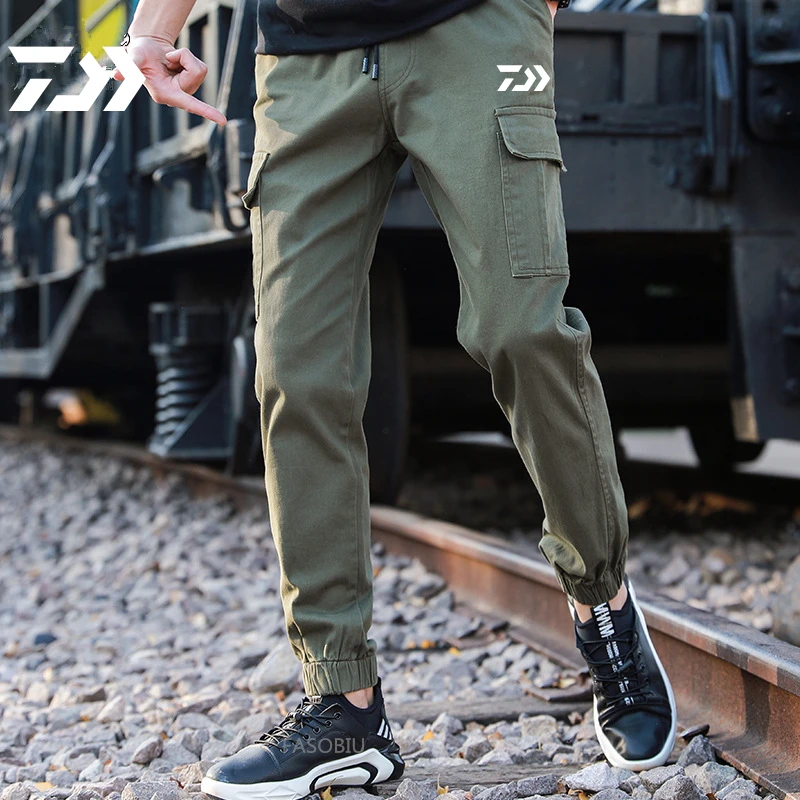

Daiwa New Elastic Casual Hiking Fishing Pants Camouflage Pants Men's Micro-elastic Wear-resistant Breathableoutdoor Pants