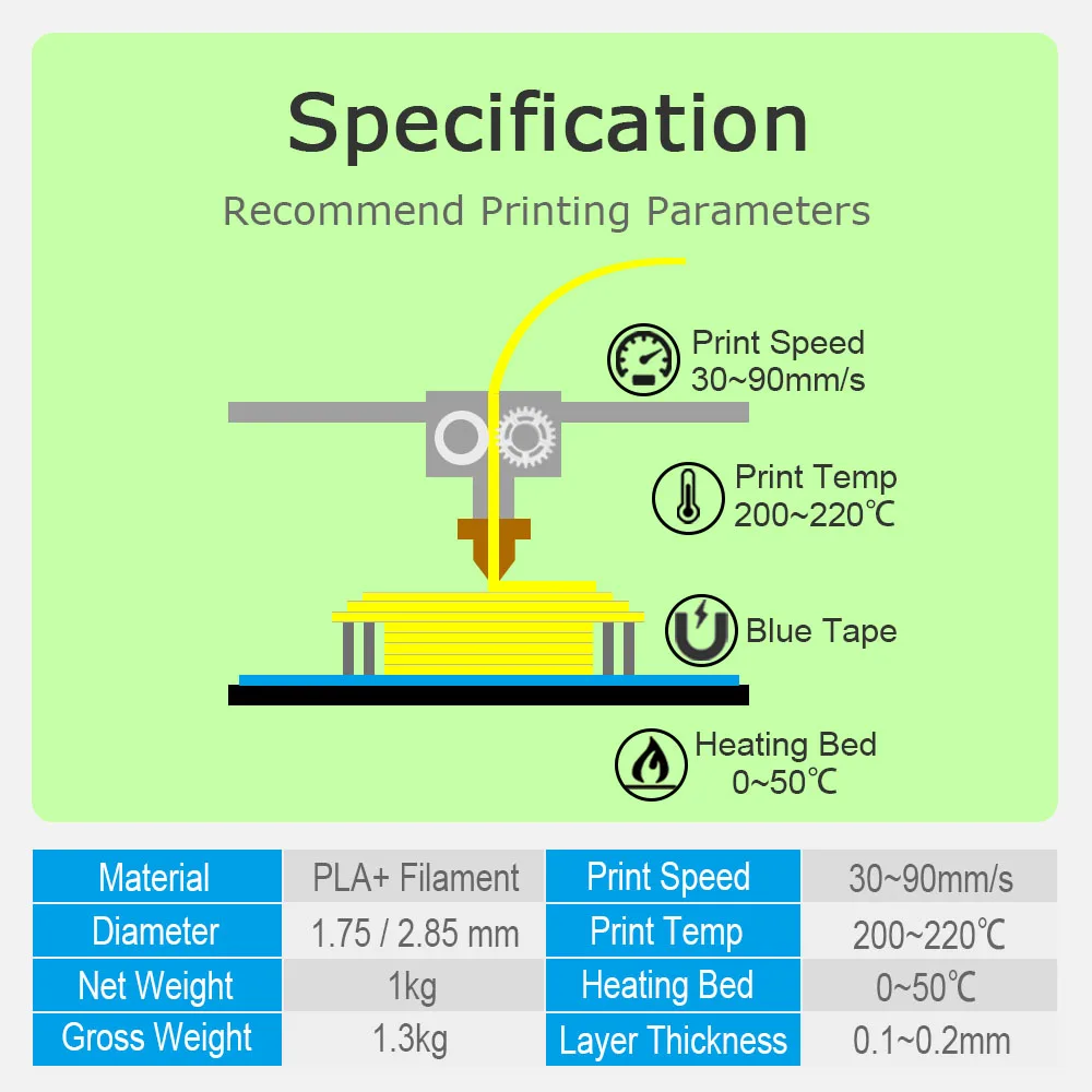 Pla Plus нить пластик 1 кг для 3D ручки Белый Черный 10 м 100 г образец | Компьютеры и офис