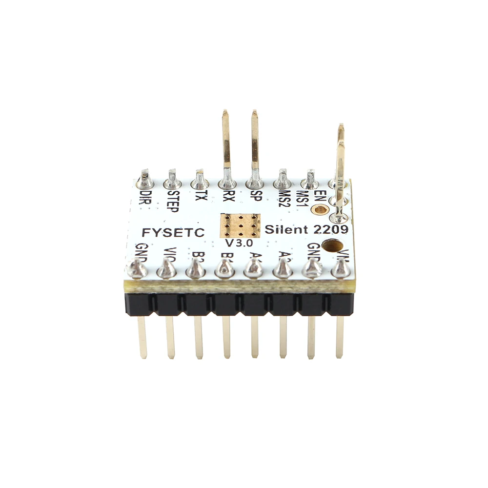Последний TMC2209 v2.0 3d принтер части Драйвер шагового двигателя Stepsticks немой драйвер 256 микроступеней ток 2.8A пик VS TMC2208