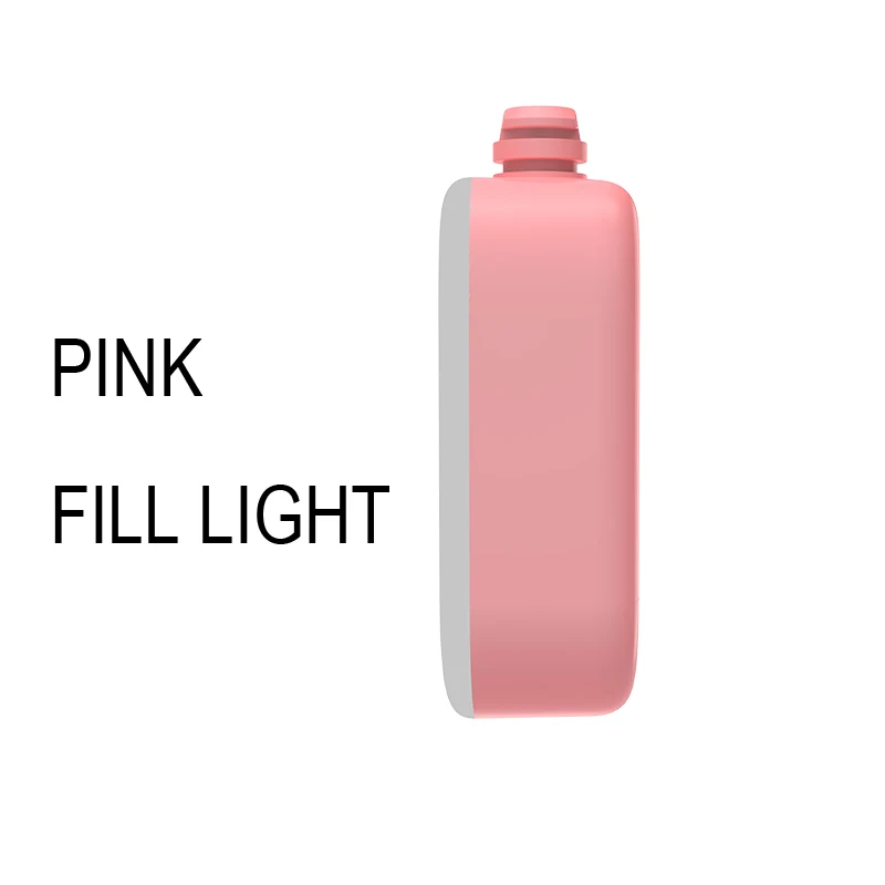 Fill light - pink YUNAO A21 ручной карданный Штатив для селфи с поддержкой пульта дистанционного управления перезаряжаемый дизайн bluetooth Штатив для селфи для телефона - Цвет: Fill light - pink