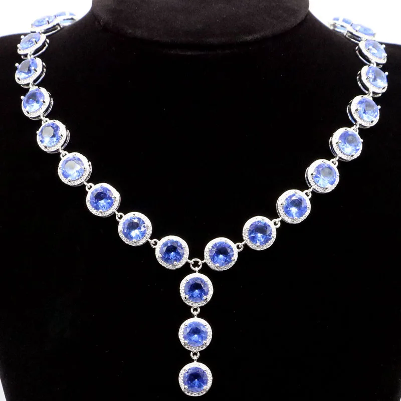 38x10 мм красивый розовый турмалин фиолетовый Танзанит CZ подарок для девочек