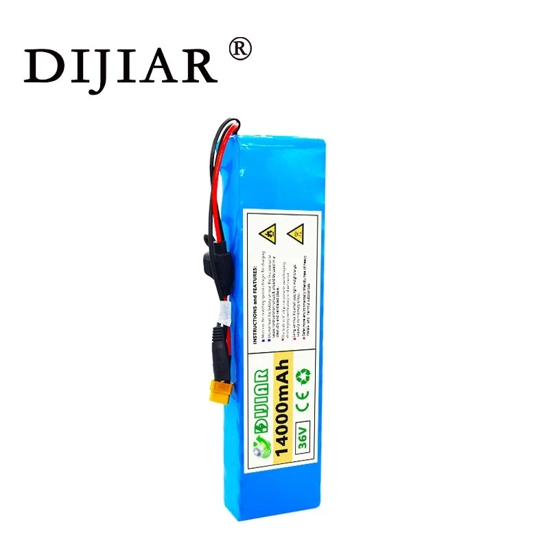 Аккумуляторная батарея для электромобиля DiJiar 36VXT60 14ah 10S3P 18650 500 Вт мощный мотоцикл