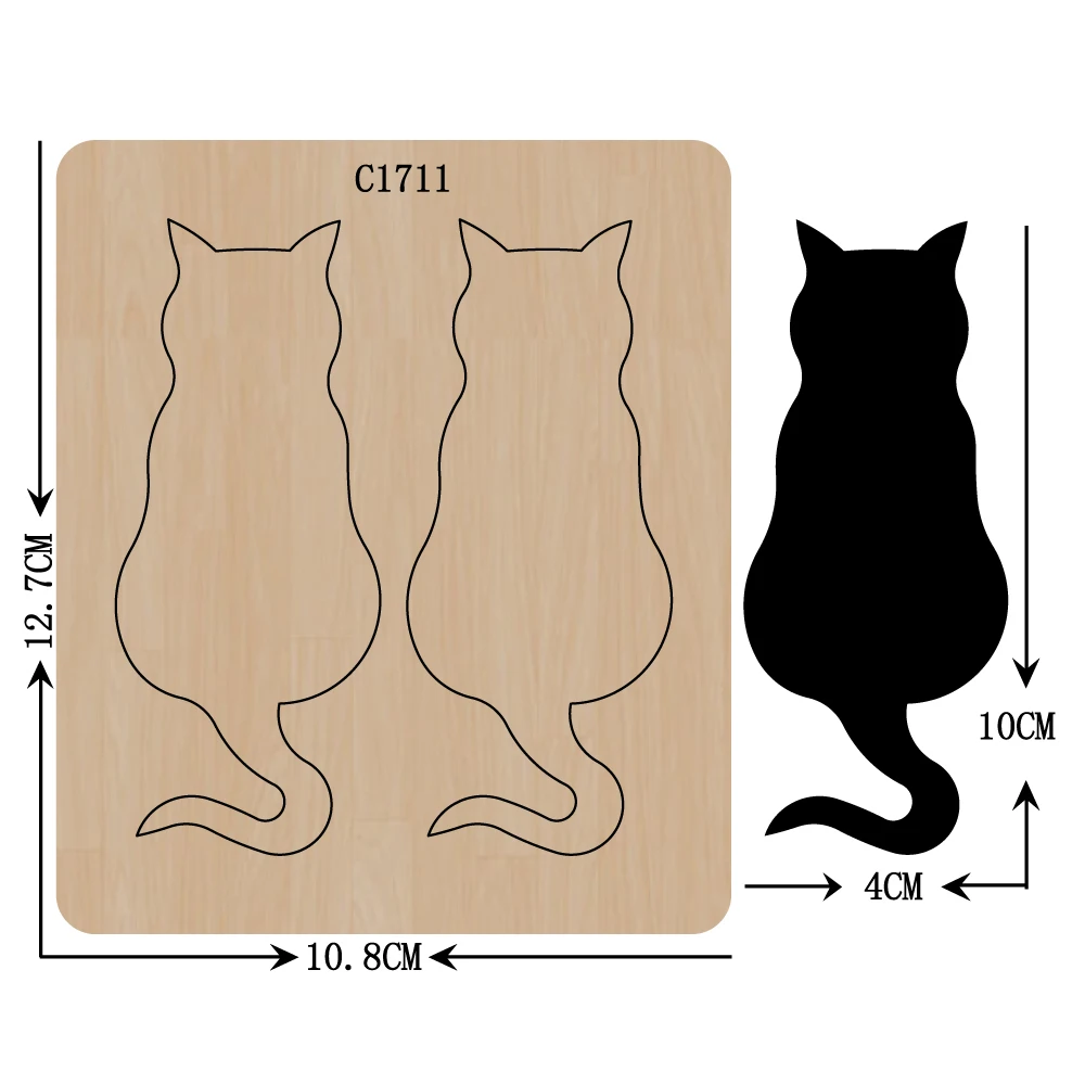 Новые деревянные штампы для скрапбукинга C1711 | Дом и сад