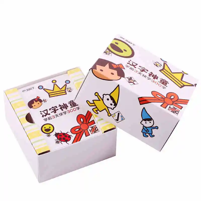 

Chinese Characters Cards:learn 300 Chinese Characters with The Picture,children Early Educational Book