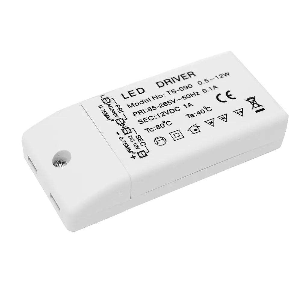 Светодиодный драйвер Питание адаптер трансформатор 220V-240V для MR16 / MR11 12V