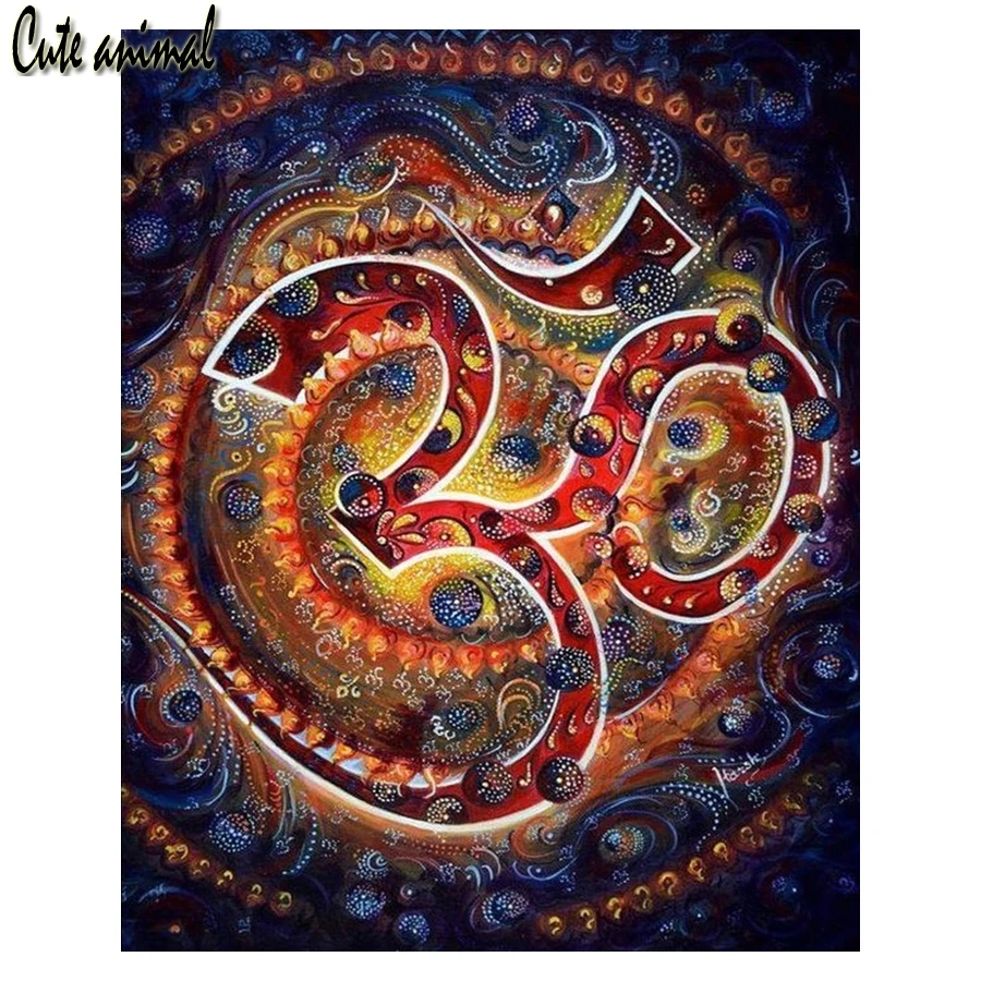 

Новые Ремесла 5D Diy Алмазная картина полностью квадратная круглая Вышивка крестом Алмазная вышивка брахман Искусство логотип мозаика домаш...