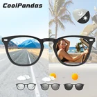 CoolPandas, фотохромные солнцезащитные очки, поляризованные, для вождения, очки ночного видения, меняющие цвет, очки для женщин и мужчин, квадратные, zonnebril heren