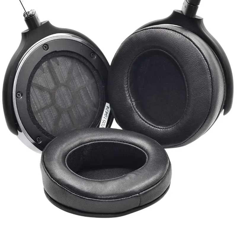 

1Pair Sheepskin Leather Earpads Replacement Ear Cushion Cover for All Headphones 100mm/105mm Diameter