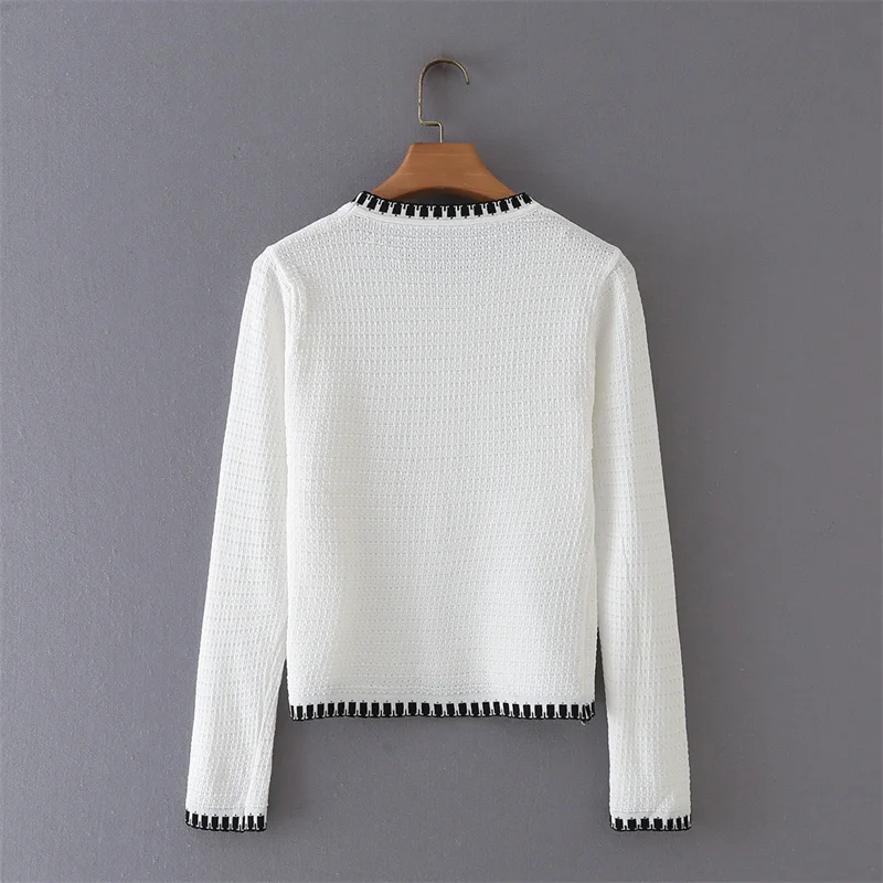 

Sweater y2k korean style vintage women crochet knitted fashion mujer argyle kawaii cute ugly oversize 2020 2021 aesthetic sueter