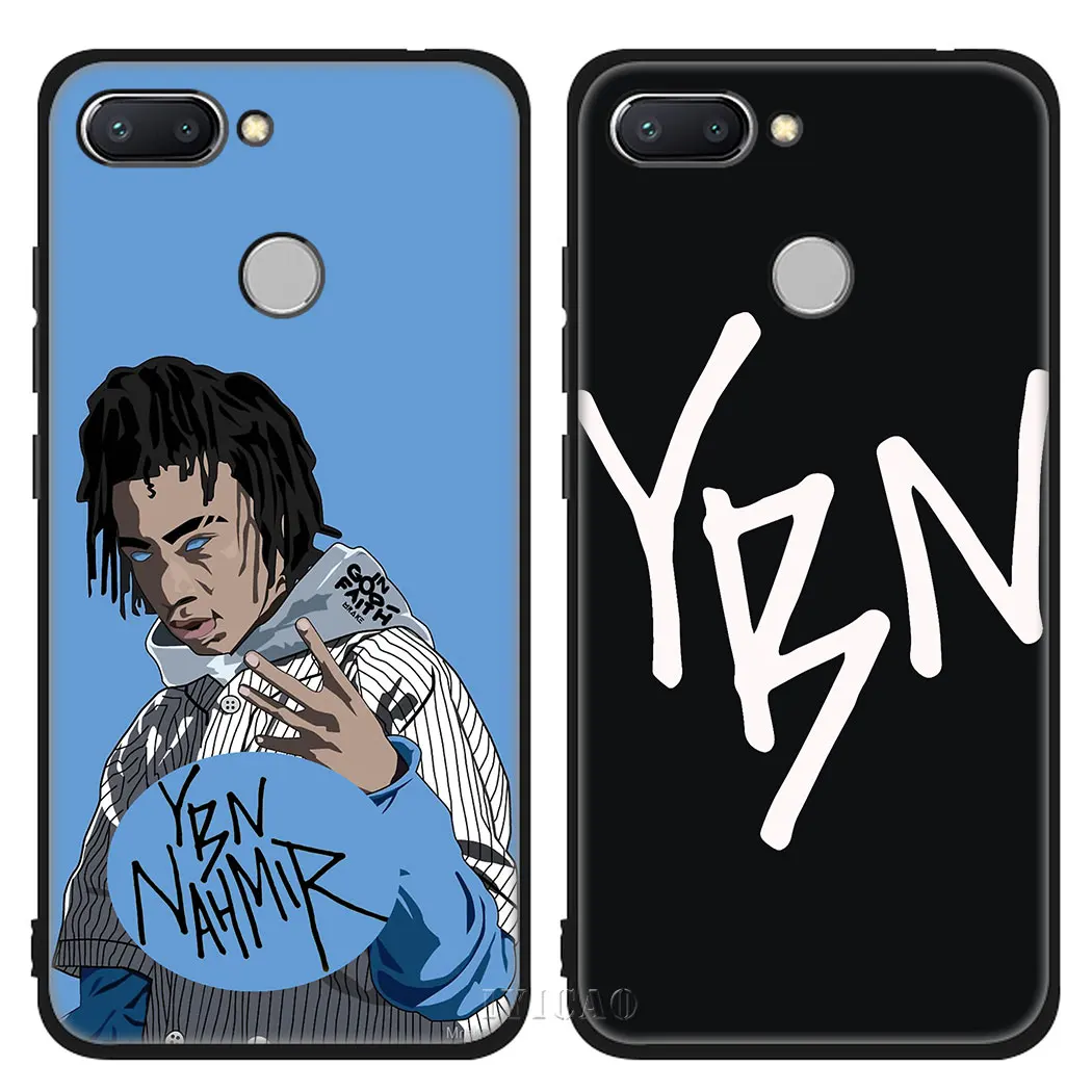 IYICAO Rapper YBN Nahmir Soft Silicone Case for Xiaomi Redmi Go S2 K20 6 Pro 8A 7 7A 6A 5A 4A 5 Plus 4X |