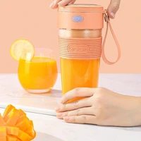 mini juicer machine portable blender usb fruit juicer smoothie maker rechargeable juicer cup sports bottle personal baby food