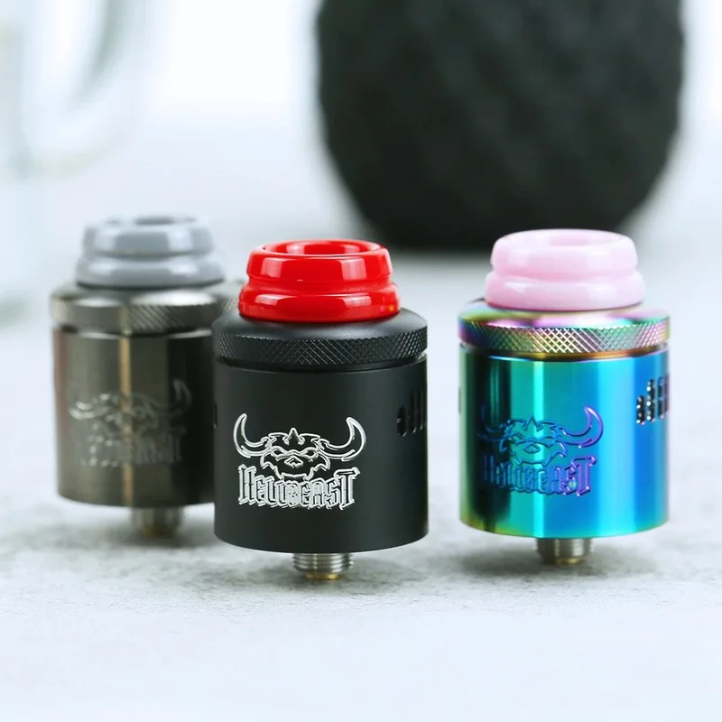 Новейший дрип тип Hellbeast RDA диаметром 24 мм 810 для испарителя DTL vape с резьбой 510