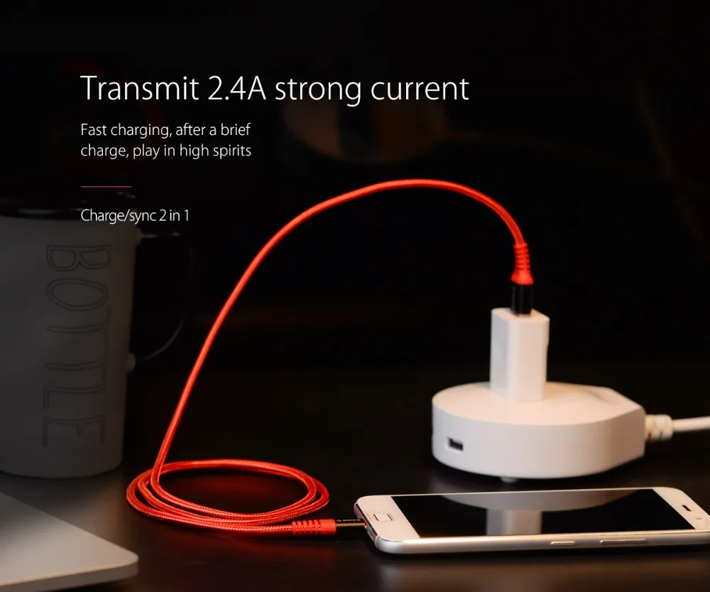ORICO USB кабель для iPhone Xs Max Xr X 8 7 6 6s Plus iPad Быстрая зарядка мобильного телефона провод