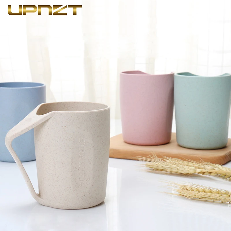 Пшеничная соломенная зубная щетка чашка ванная комната полоскание для рта