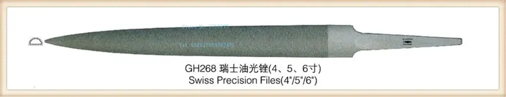 Бесплатная доставка GH268 ювелирные изделия Швейцарский напильники прецизионные