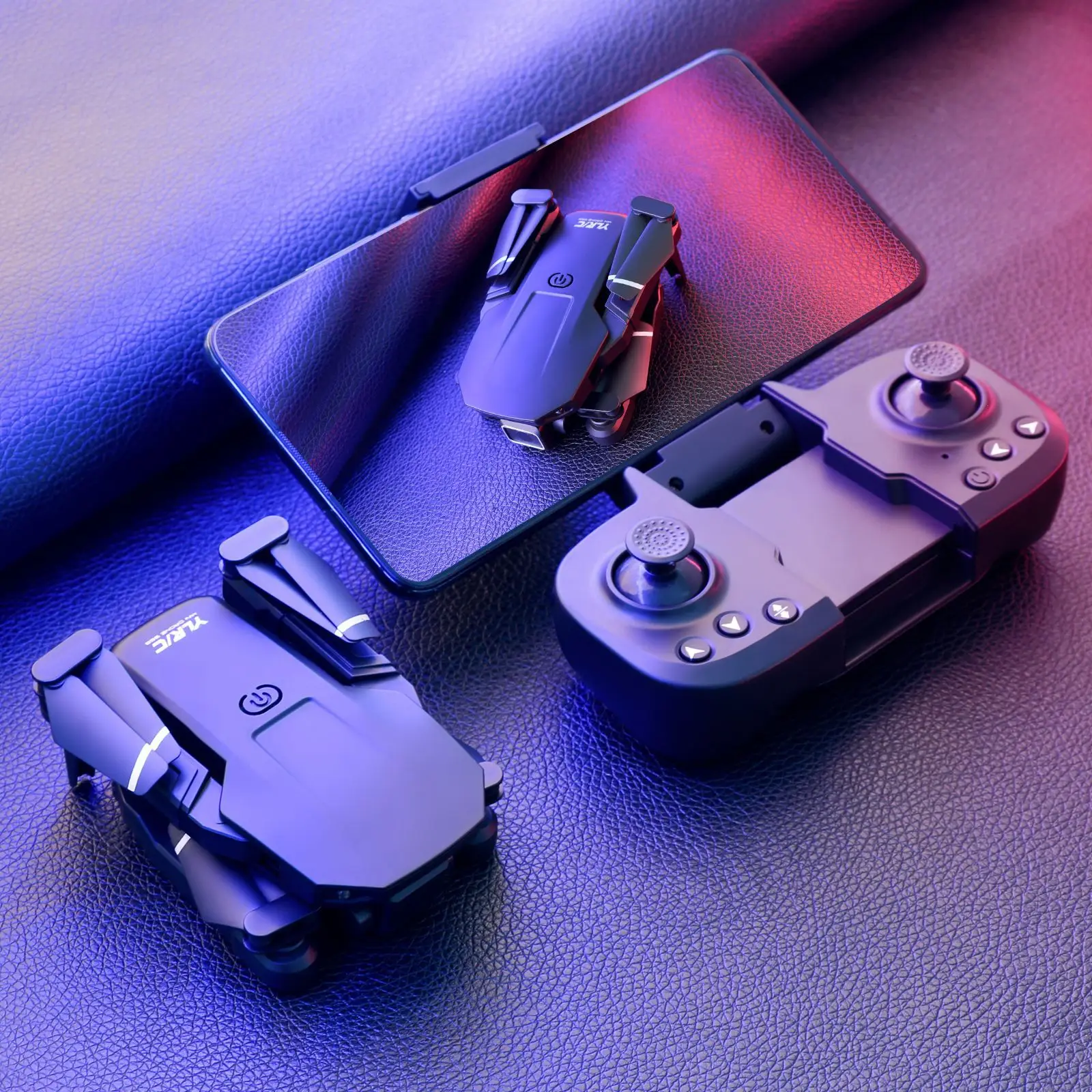 

Folding Mini four axis aircraft high definition aerial photography dual camera UAV new children's boy plane