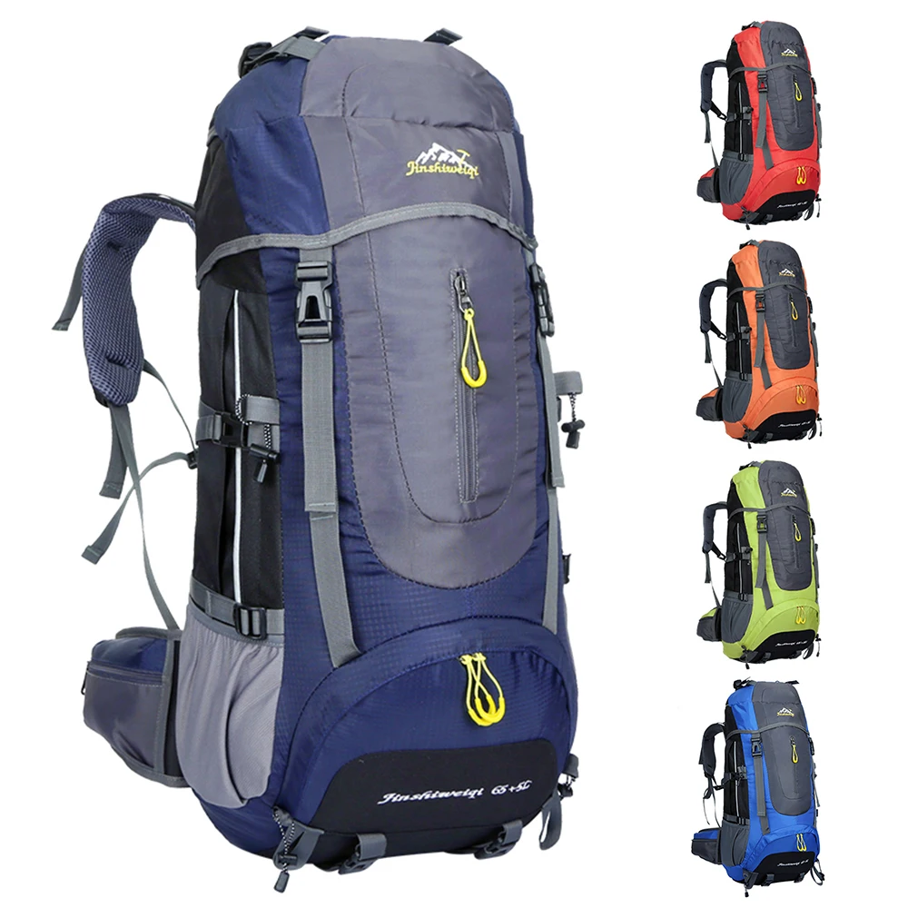 65L+ 5L мужская женская сумка для скалолазания, рюкзак для пеших прогулок, походный Повседневный дорожный рюкзак, тактические Спортивные Сумки