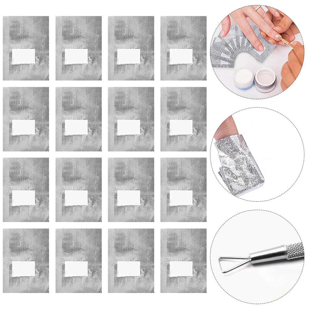 

1 быстрое удаление фольги, обертывание, скребок для ногтей, удаление лака для ногтей