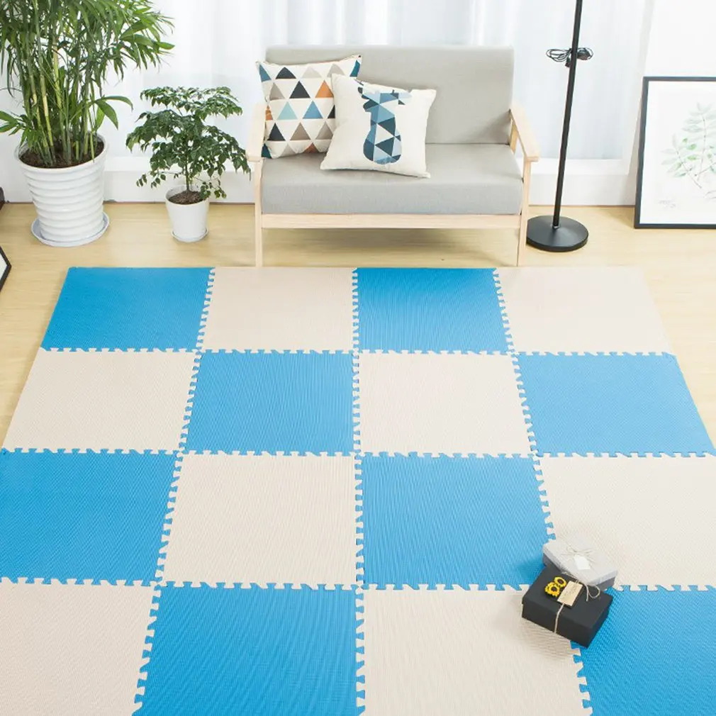 

30 x 30CM household foam floor mat Plastic Bedroom tatami Student dormitory mosaic puzzle mat Living Room Hall Bedroom