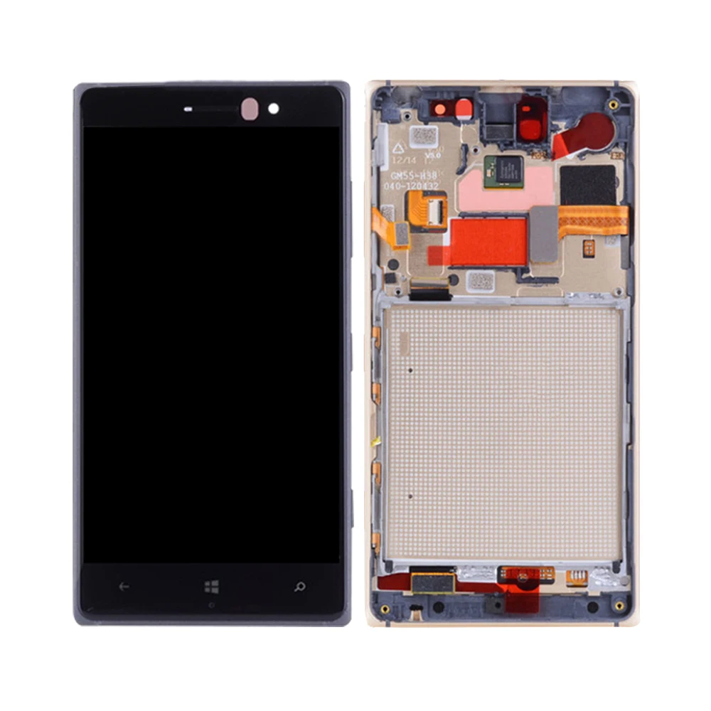

ORIGINAL For NOKIA Lumia 830 LCD Touch Screen Digitizer Assembly For Nokia Lumia 830 Display withFrame Replacement RM-894 RM-893