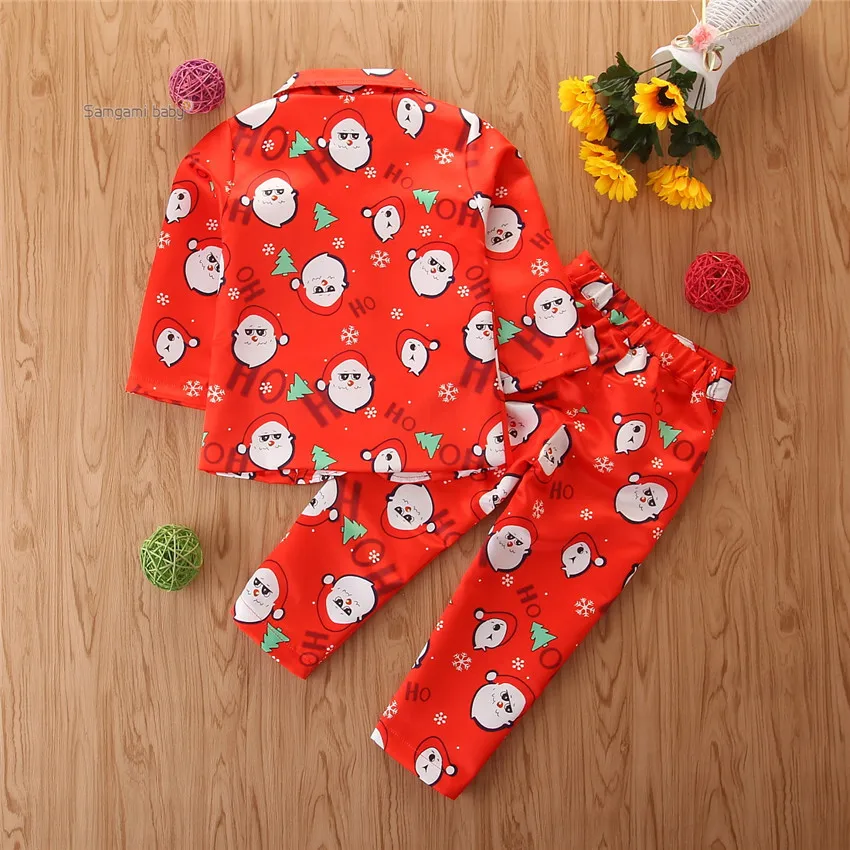 3 шт. вечерние комплект одежды для мальчиков Блейзер брюки и галстук |