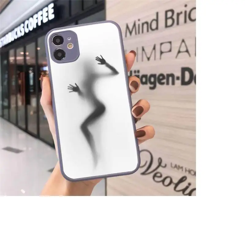 

sexy body women fashion beauty Phone Case Matte Transparent for iPhone 7 8 11 12 s mini pro X XS XR MAX Plus cover funda
