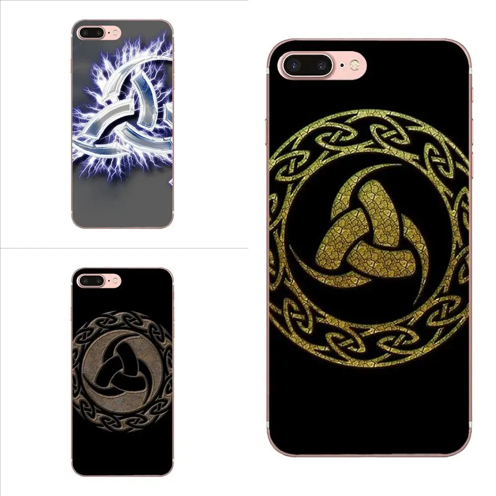 Воин-Викинг тройной Рог Мужская футболка с викингом TPU Защитная пленка для Xiaomi Redmi