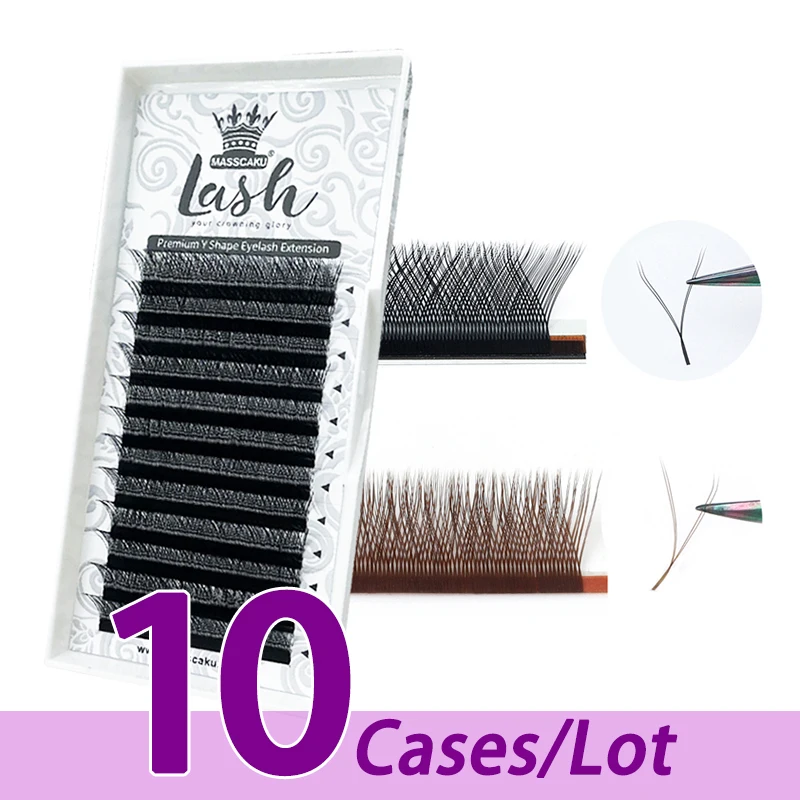 

10 чехлов/партия, Y-образные магнитные Накладные ресницы с вашим собственным логотипом, Очаровательная Магнитная подводка для глаз в цветной...