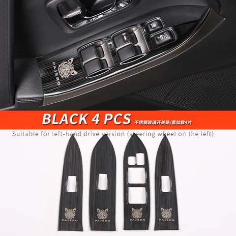 Стеклянные переключатели для Аксессуары для Mitsubishi Pajero v93v97v98 Pajero io Full Pinin Montero